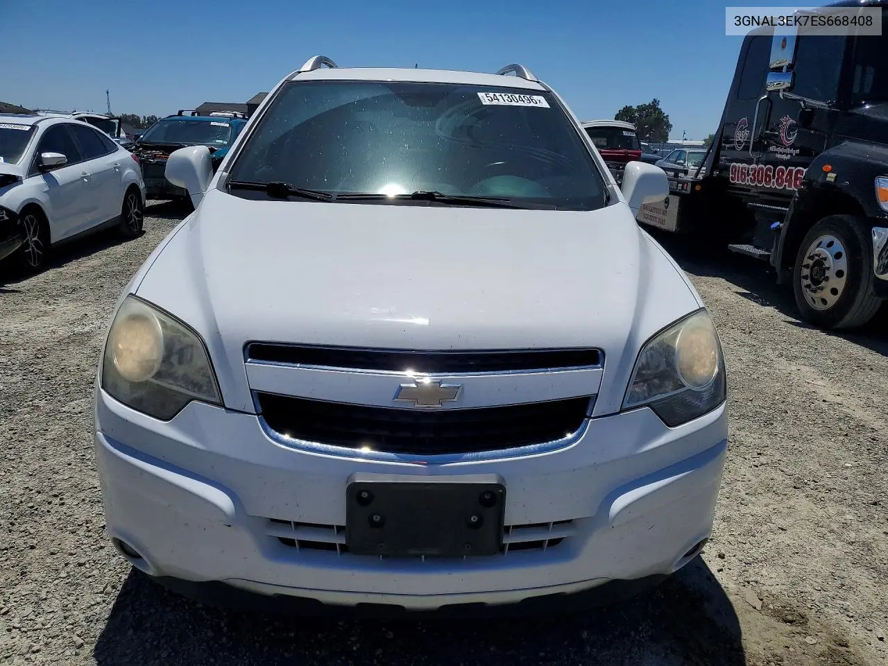 2014 Chevrolet Captiva Lt VIN: 3GNAL3EK7ES668408 Lot: 54130496