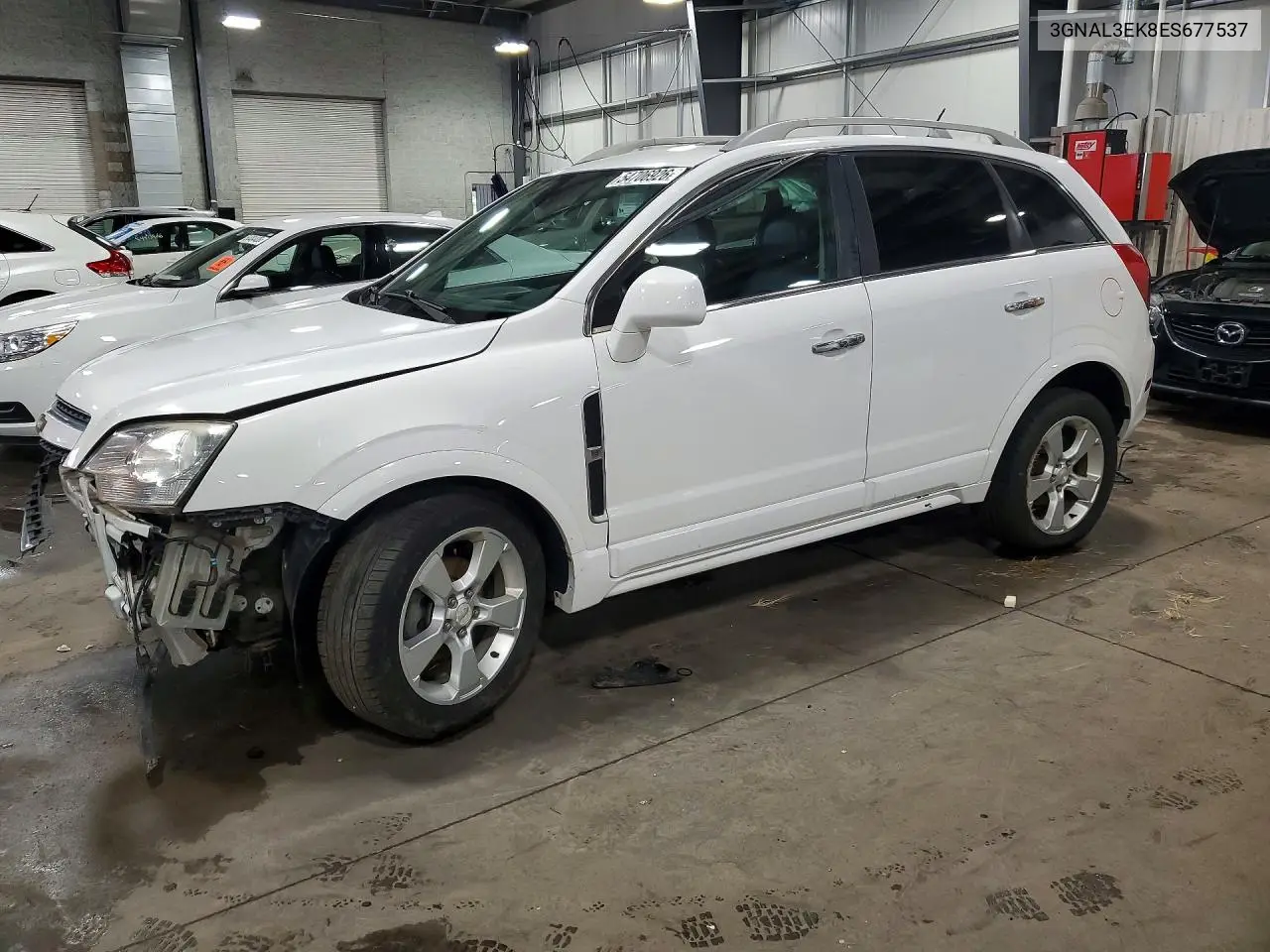 2014 Chevrolet Captiva Lt VIN: 3GNAL3EK8ES677537 Lot: 54706926