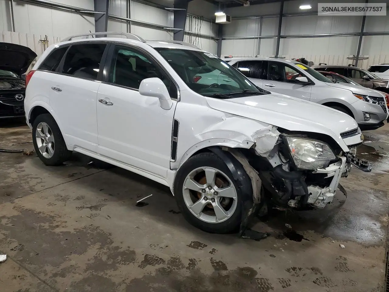 2014 Chevrolet Captiva Lt VIN: 3GNAL3EK8ES677537 Lot: 54706926