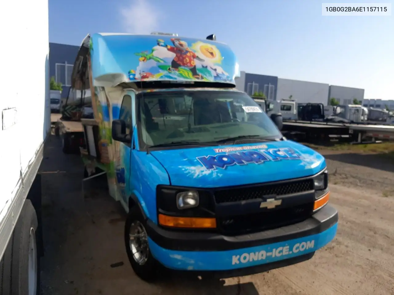 2014 Chevrolet Express G3500 VIN: 1GB0G2BA6E1157115 Lot: 54790424