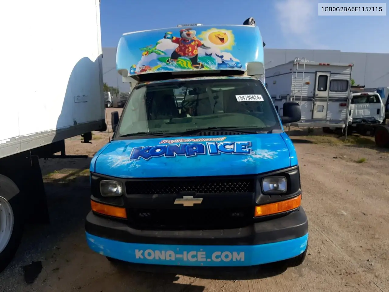 2014 Chevrolet Express G3500 VIN: 1GB0G2BA6E1157115 Lot: 54790424