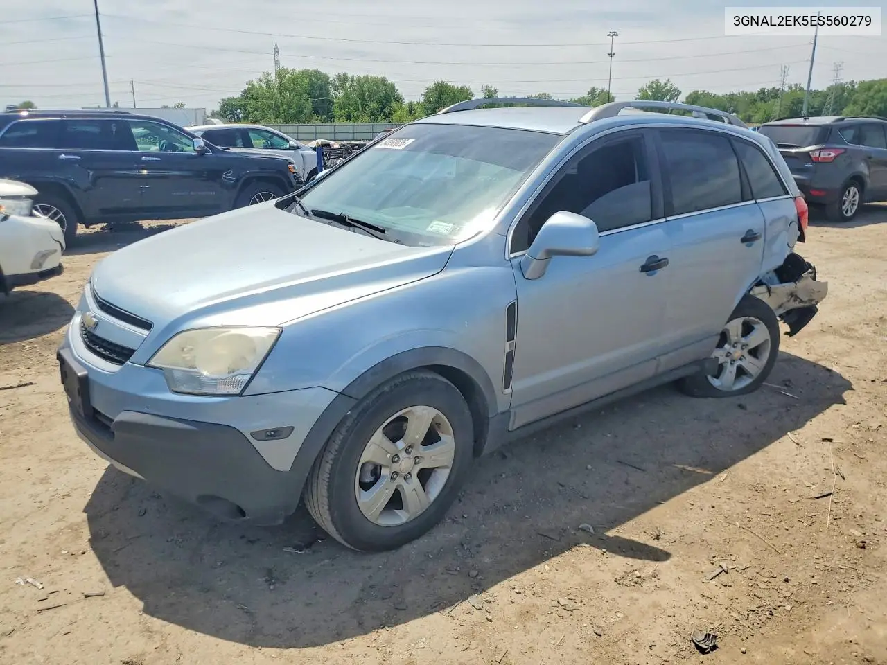 2014 Chevrolet Captiva Ls VIN: 3GNAL2EK5ES560279 Lot: 54992026