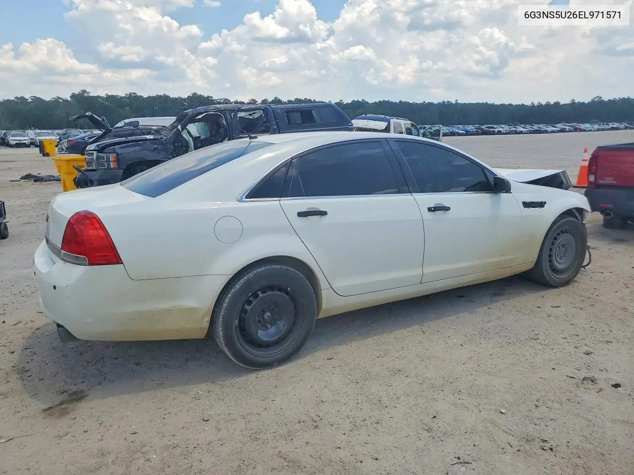 2014 Chevrolet Caprice Police VIN: 6G3NS5U26EL971571 Lot: 56756906