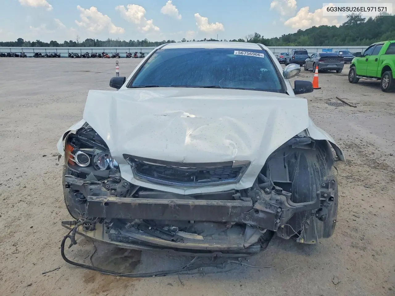 2014 Chevrolet Caprice Police VIN: 6G3NS5U26EL971571 Lot: 56756906