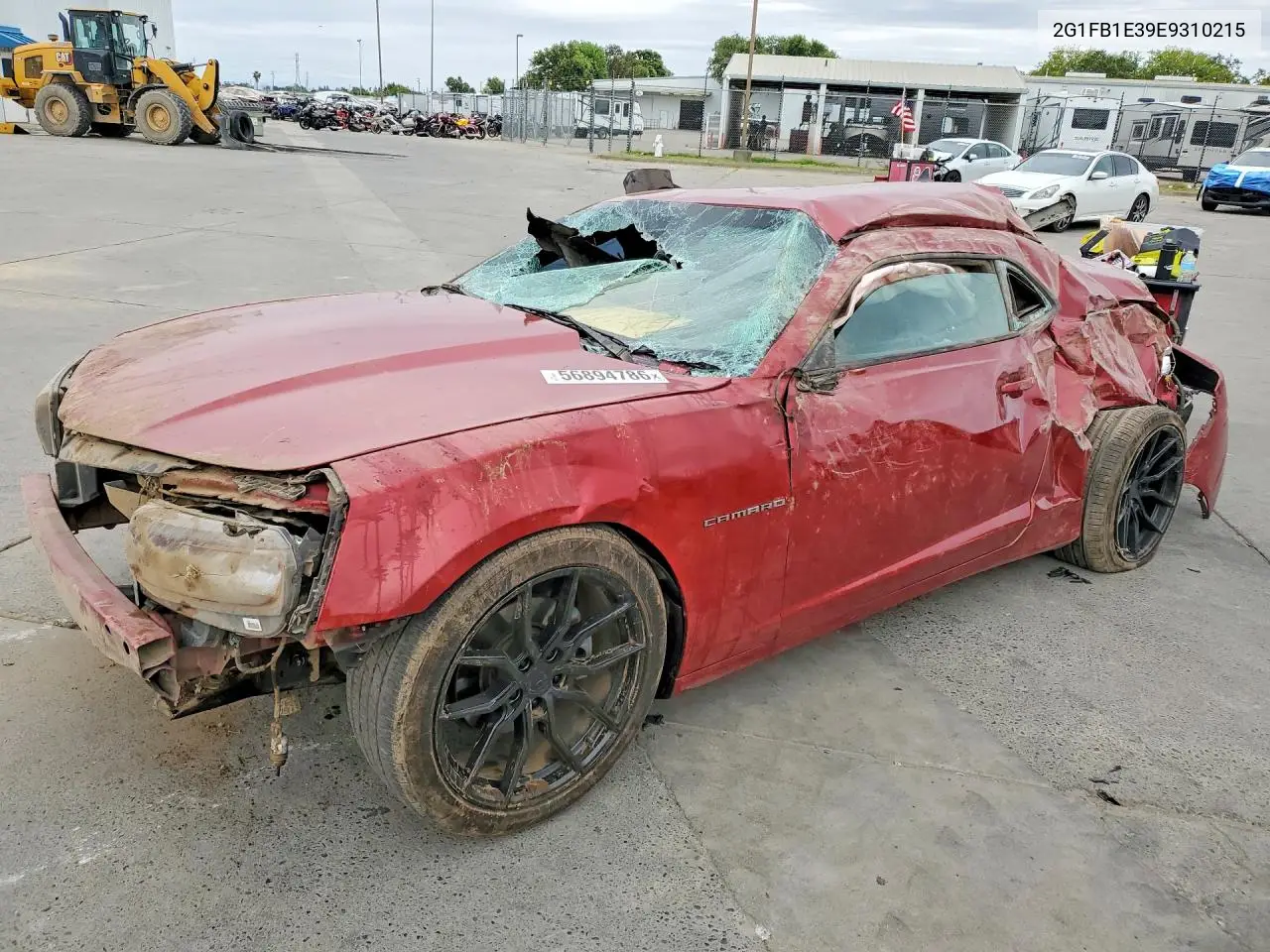 2014 Chevrolet Camaro Lt VIN: 2G1FB1E39E9310215 Lot: 56894786