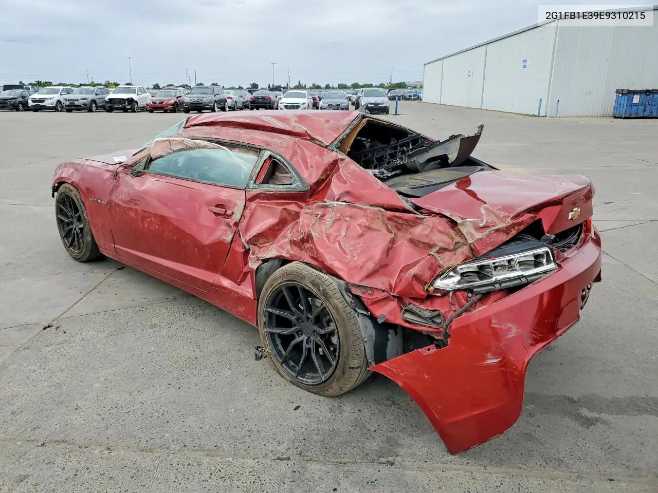 2014 Chevrolet Camaro Lt VIN: 2G1FB1E39E9310215 Lot: 56894786