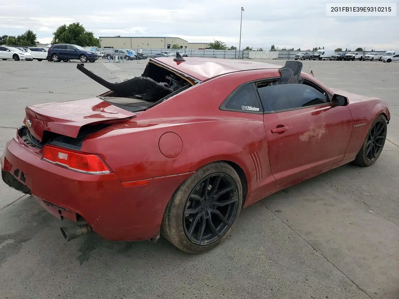 2014 Chevrolet Camaro Lt VIN: 2G1FB1E39E9310215 Lot: 56894786