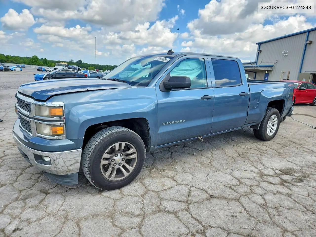 2014 Chevrolet Silverado K1500 Lt VIN: 3GCUKREC3EG124348 Lot: 56894936