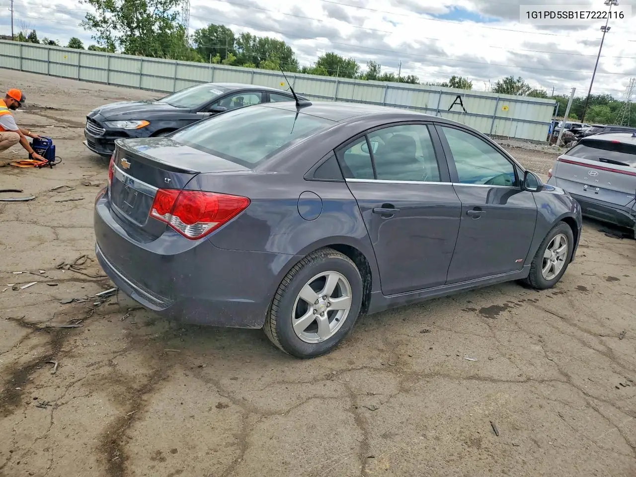 2014 Chevrolet Cruze Lt VIN: 1G1PD5SB1E7222116 Lot: 57146786