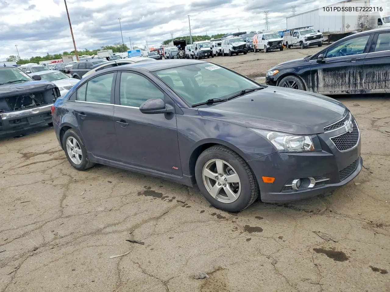 2014 Chevrolet Cruze Lt VIN: 1G1PD5SB1E7222116 Lot: 57146786