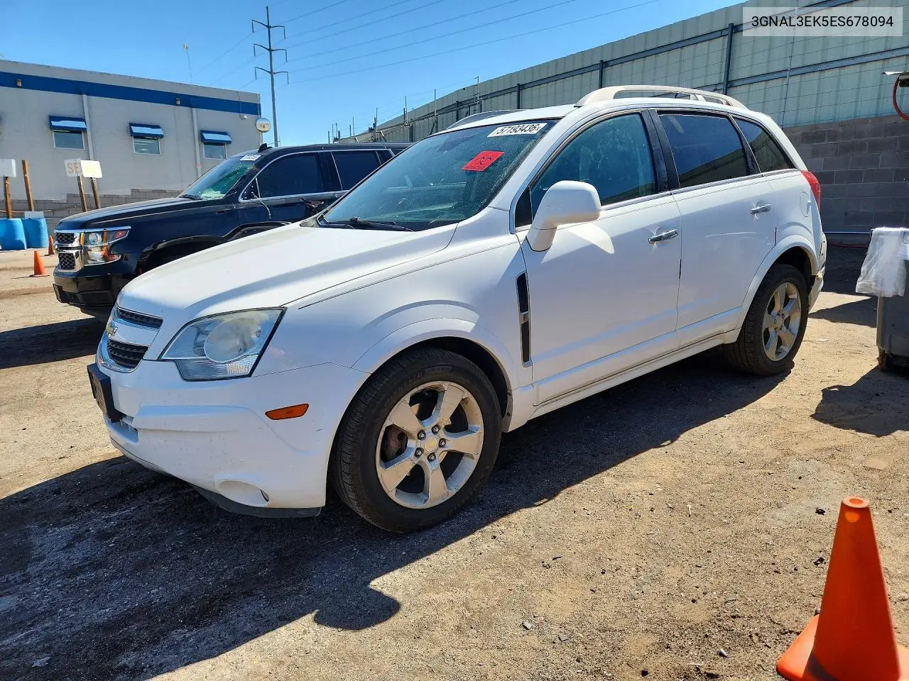 2014 Chevrolet Captiva Lt VIN: 3GNAL3EK5ES678094 Lot: 57193436