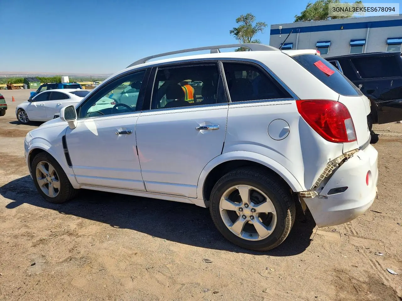 2014 Chevrolet Captiva Lt VIN: 3GNAL3EK5ES678094 Lot: 57193436