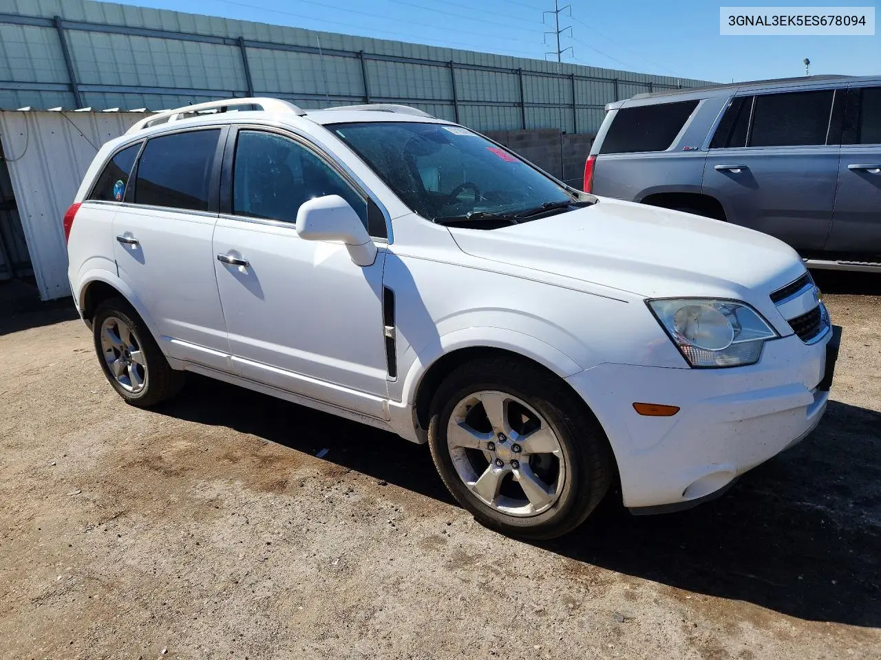 2014 Chevrolet Captiva Lt VIN: 3GNAL3EK5ES678094 Lot: 57193436