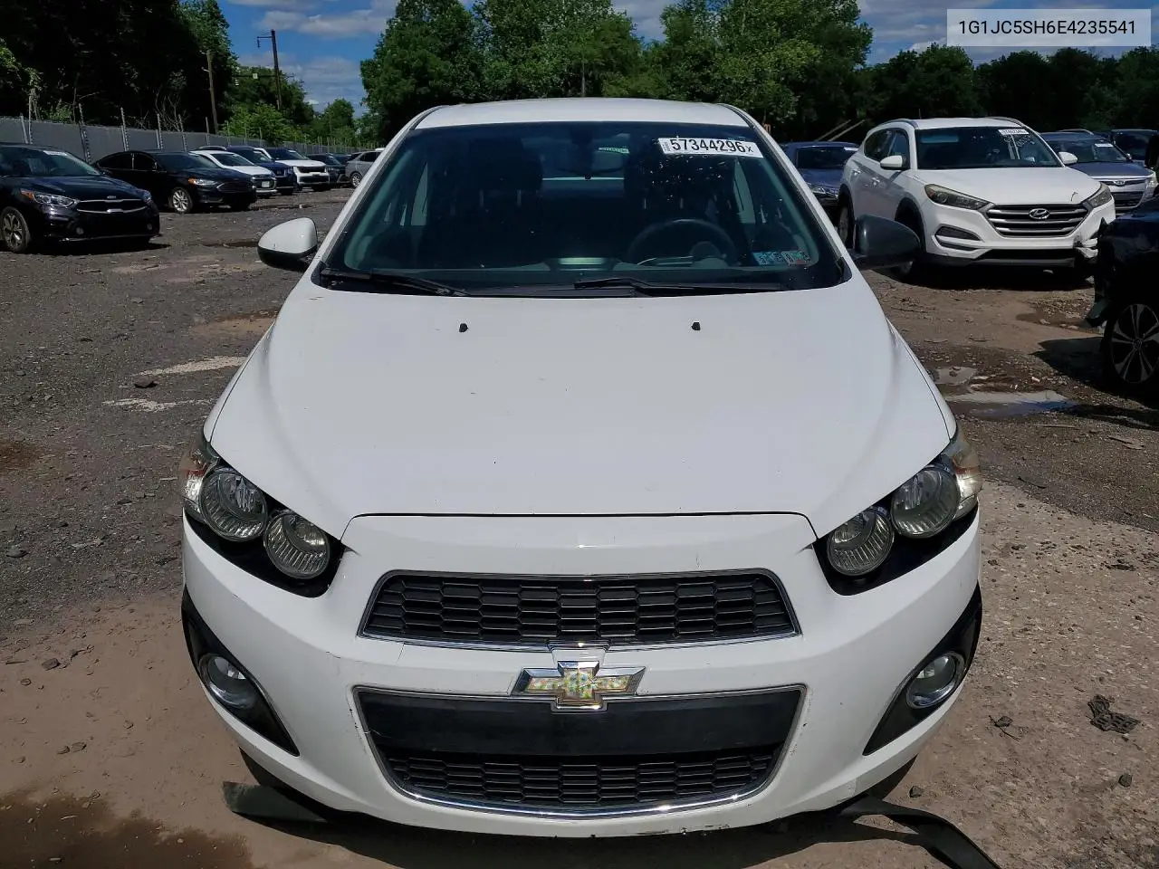 2014 Chevrolet Sonic Lt VIN: 1G1JC5SH6E4235541 Lot: 57344296