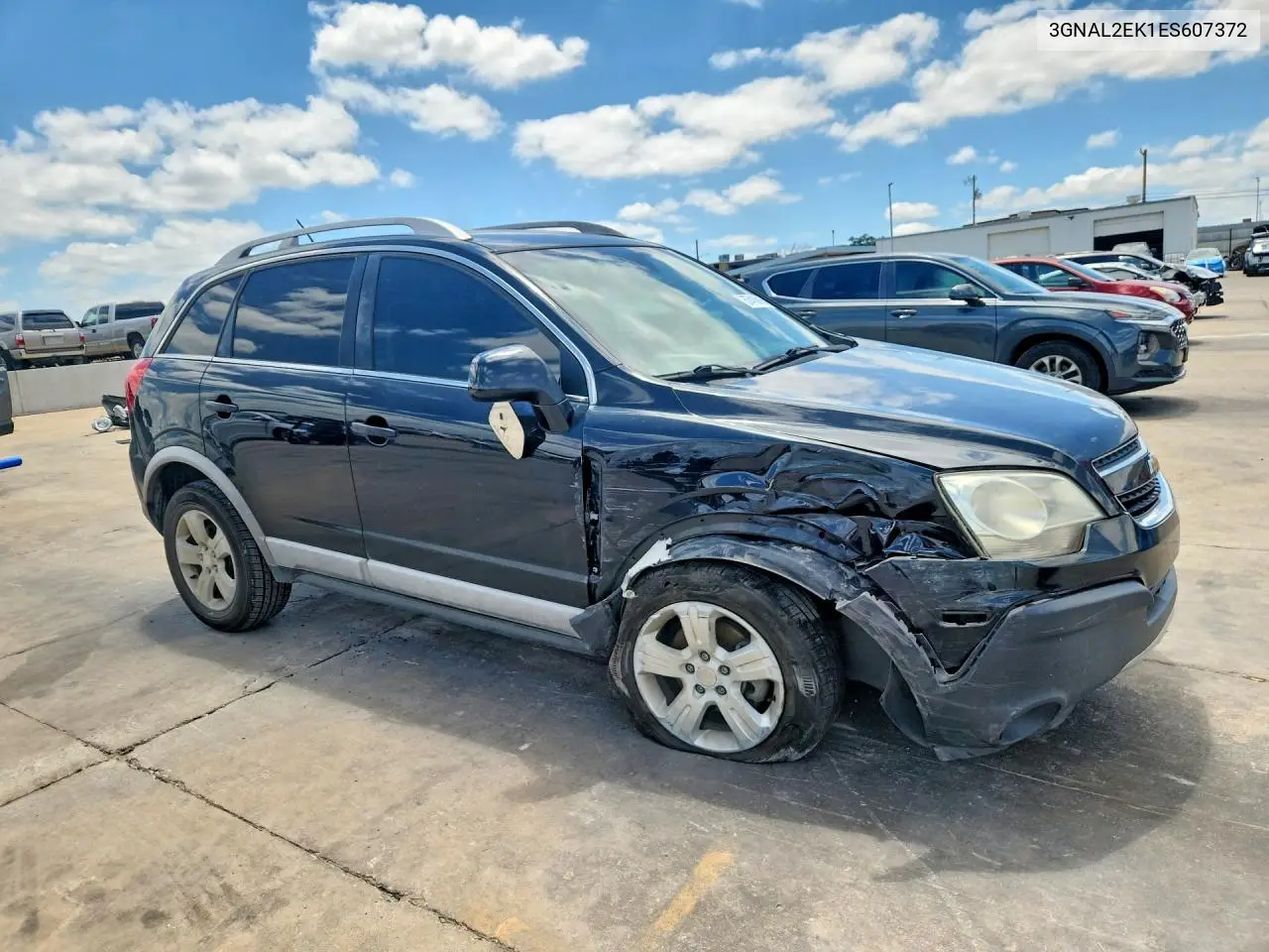2014 Chevrolet Captiva Ls VIN: 3GNAL2EK1ES607372 Lot: 57416016