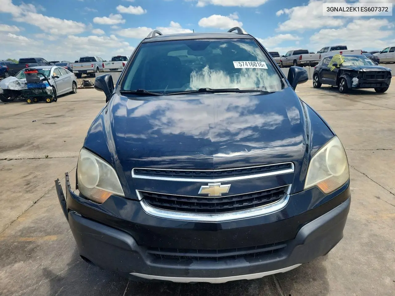 2014 Chevrolet Captiva Ls VIN: 3GNAL2EK1ES607372 Lot: 57416016