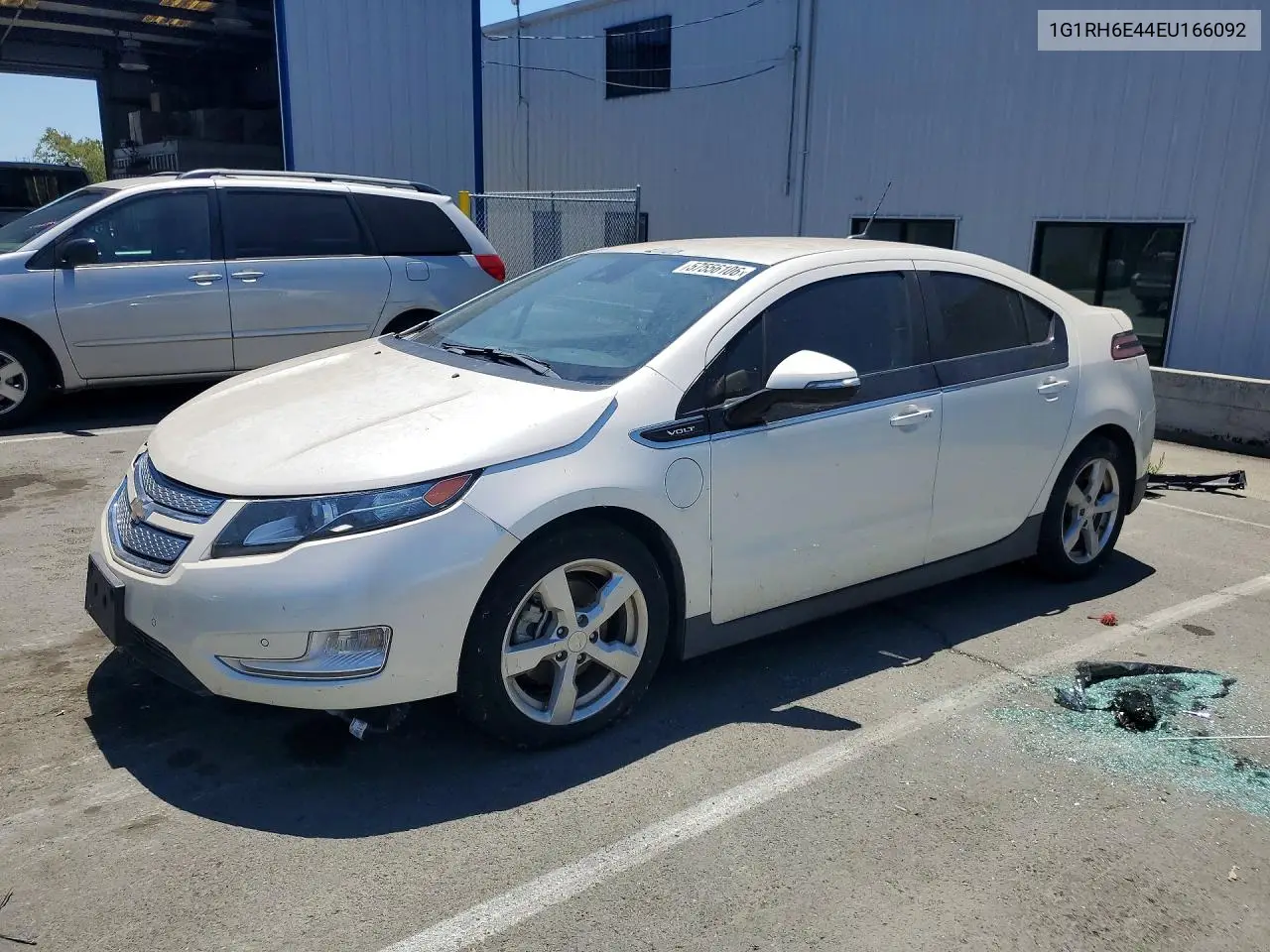 2014 Chevrolet Volt VIN: 1G1RH6E44EU166092 Lot: 57556106