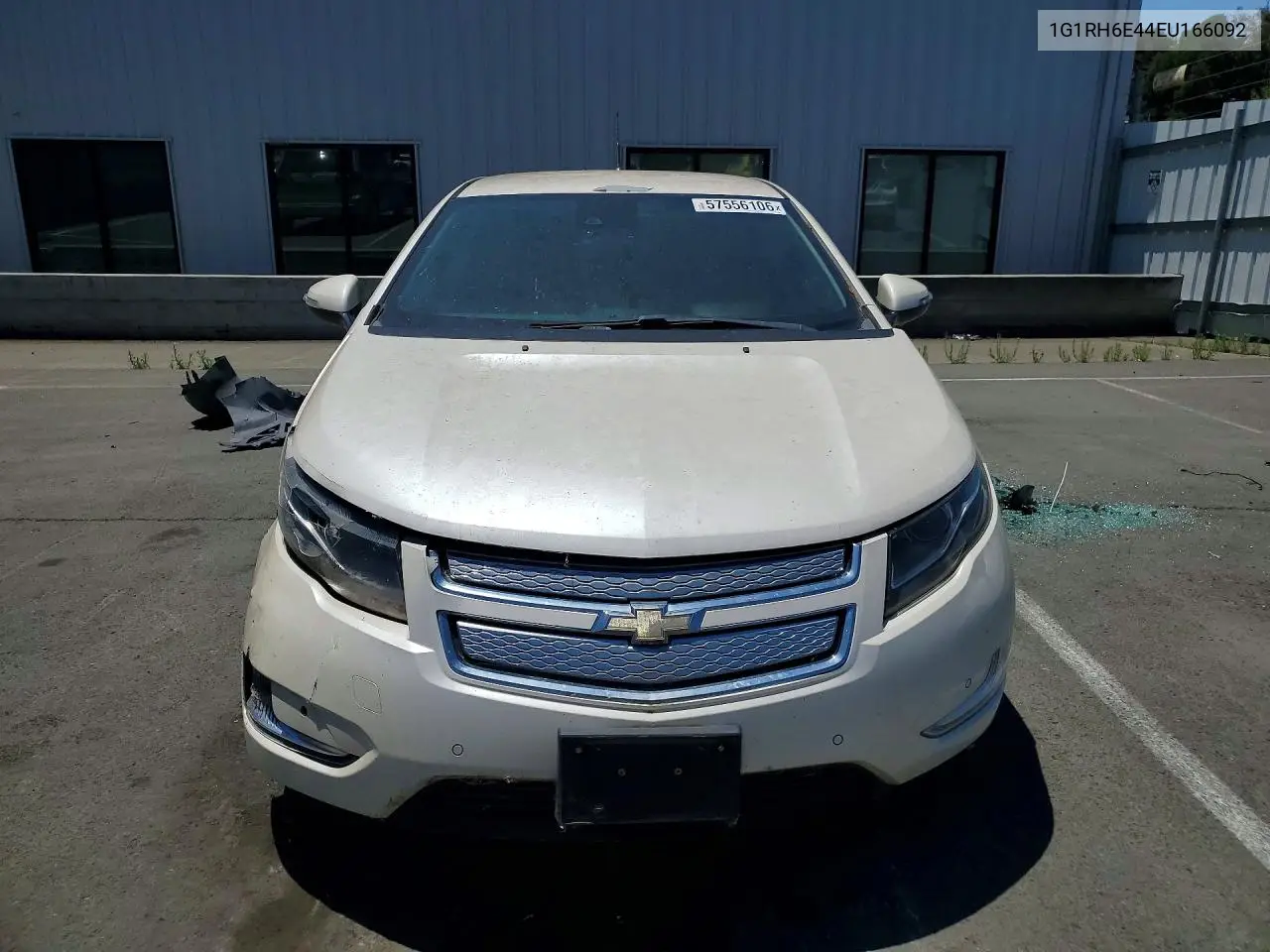 2014 Chevrolet Volt VIN: 1G1RH6E44EU166092 Lot: 57556106
