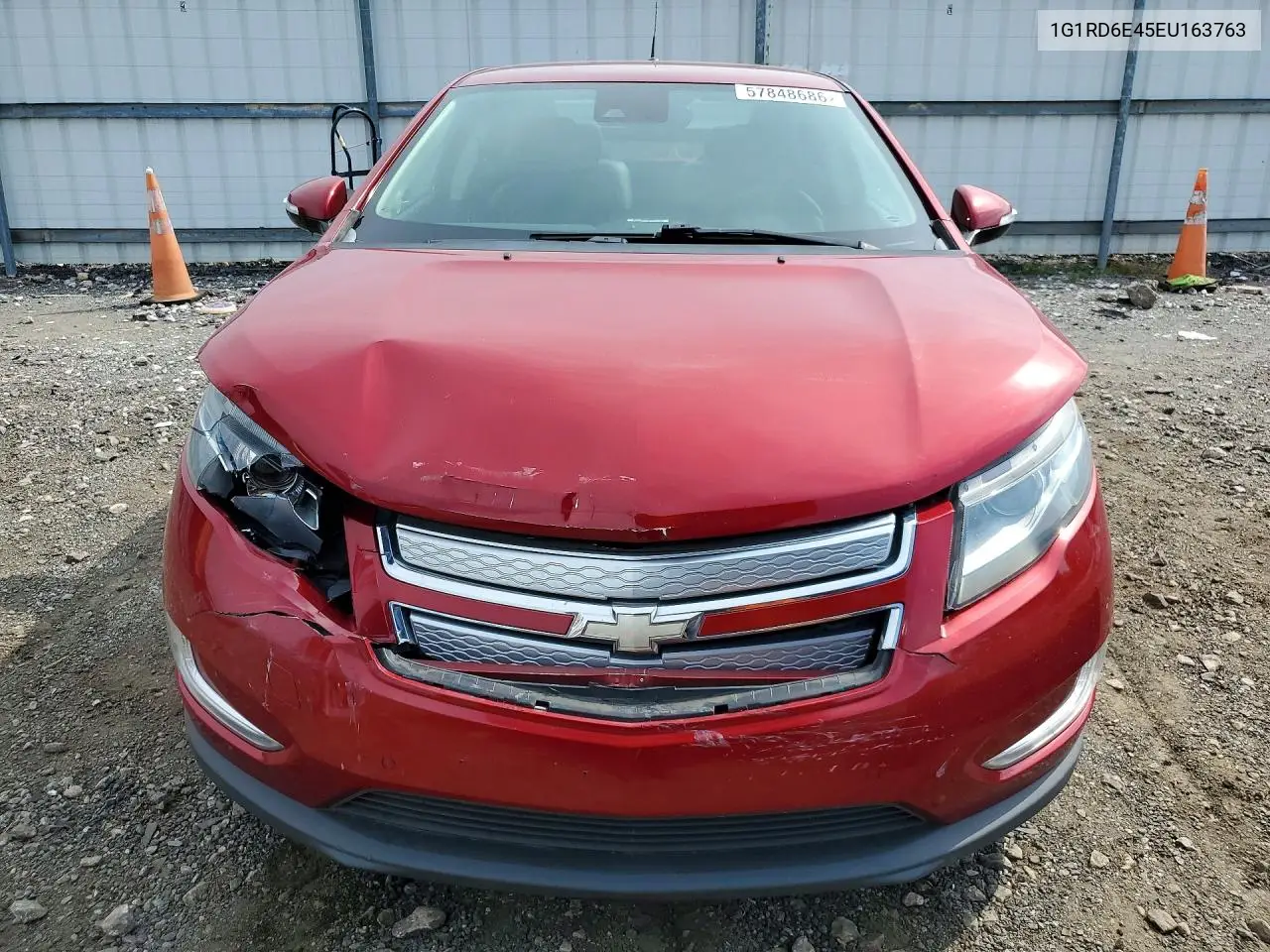 2014 Chevrolet Volt VIN: 1G1RD6E45EU163763 Lot: 57848686