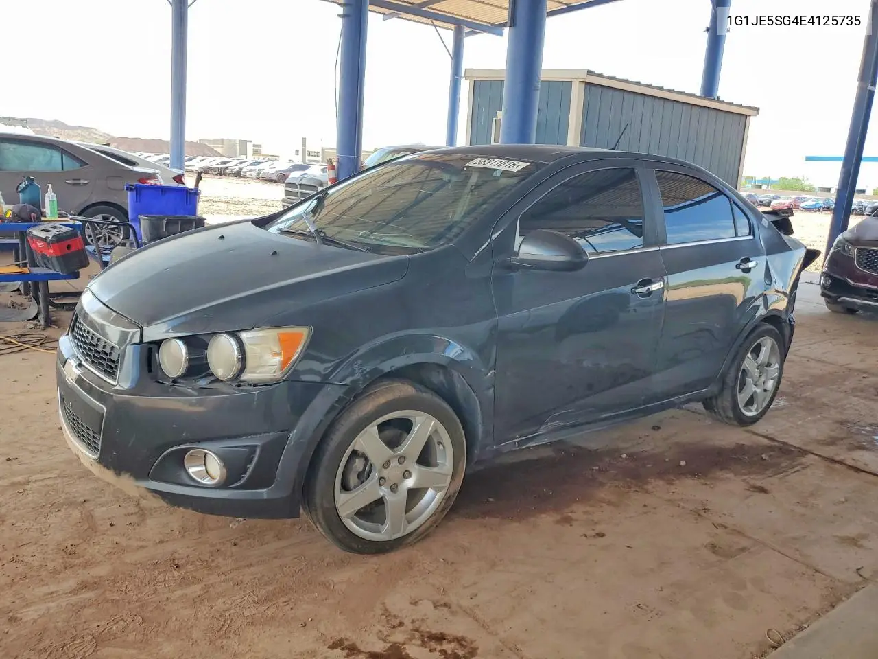 2014 Chevrolet Sonic Ltz VIN: 1G1JE5SG4E4125735 Lot: 58311016