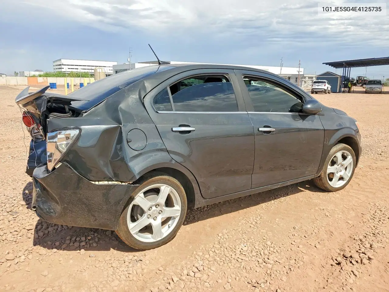 2014 Chevrolet Sonic Ltz VIN: 1G1JE5SG4E4125735 Lot: 58311016