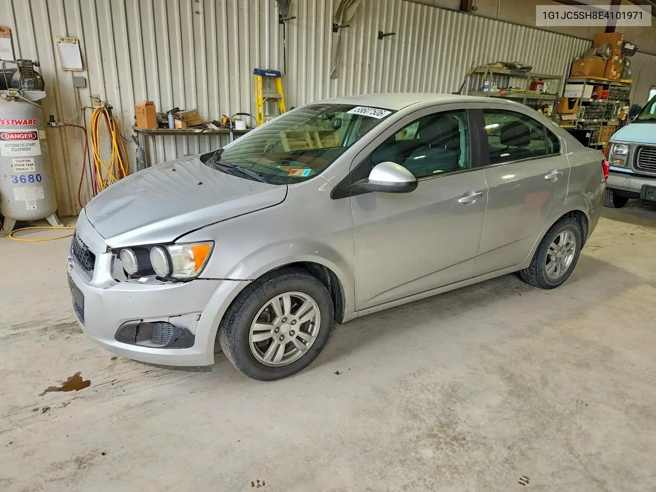 2014 Chevrolet Sonic Lt VIN: 1G1JC5SH8E4101971 Lot: 58607506