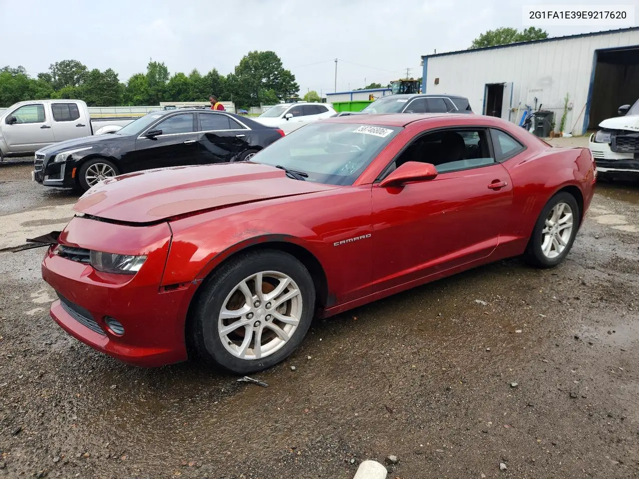 2014 Chevrolet Camaro Ls VIN: 2G1FA1E39E9217620 Lot: 58746806