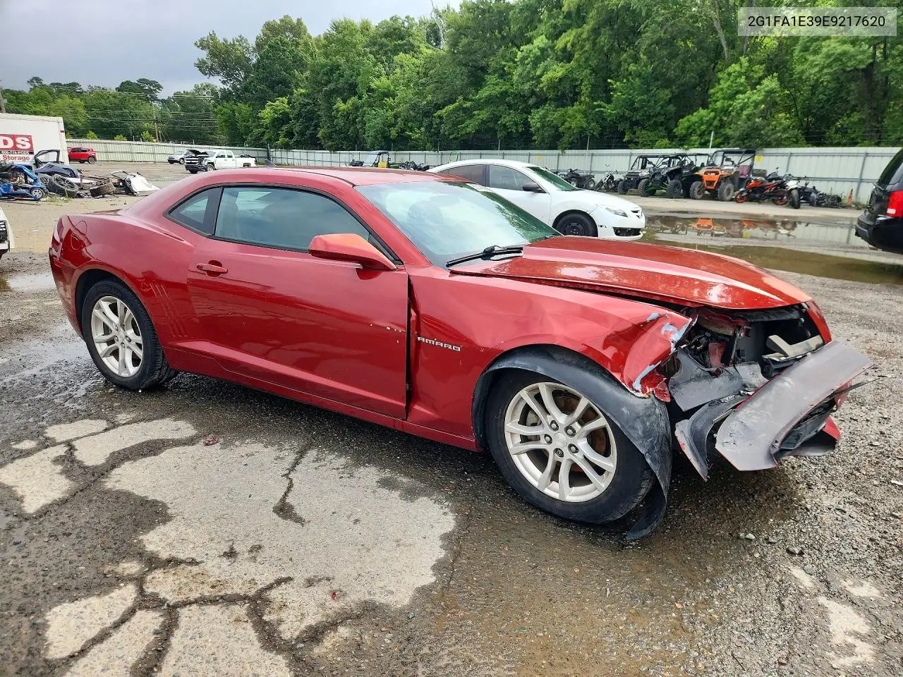 2014 Chevrolet Camaro Ls VIN: 2G1FA1E39E9217620 Lot: 58746806