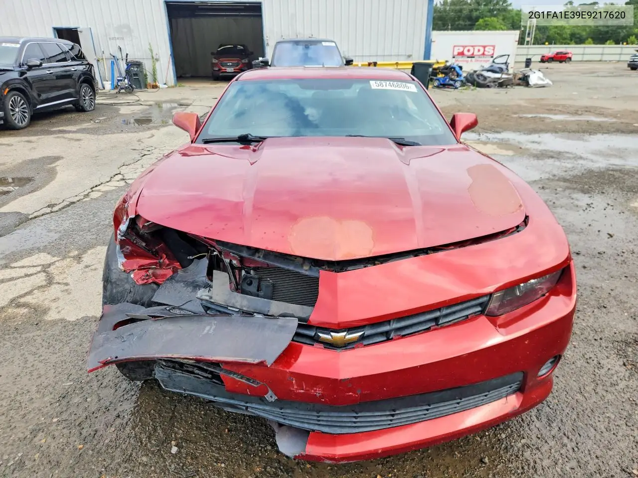 2014 Chevrolet Camaro Ls VIN: 2G1FA1E39E9217620 Lot: 58746806