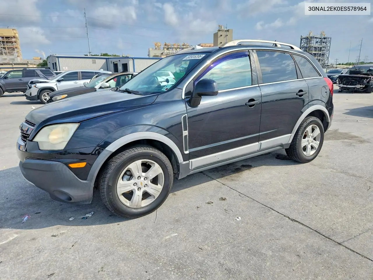 2014 Chevrolet Captiva Ls VIN: 3GNAL2EK0ES578964 Lot: 58905206