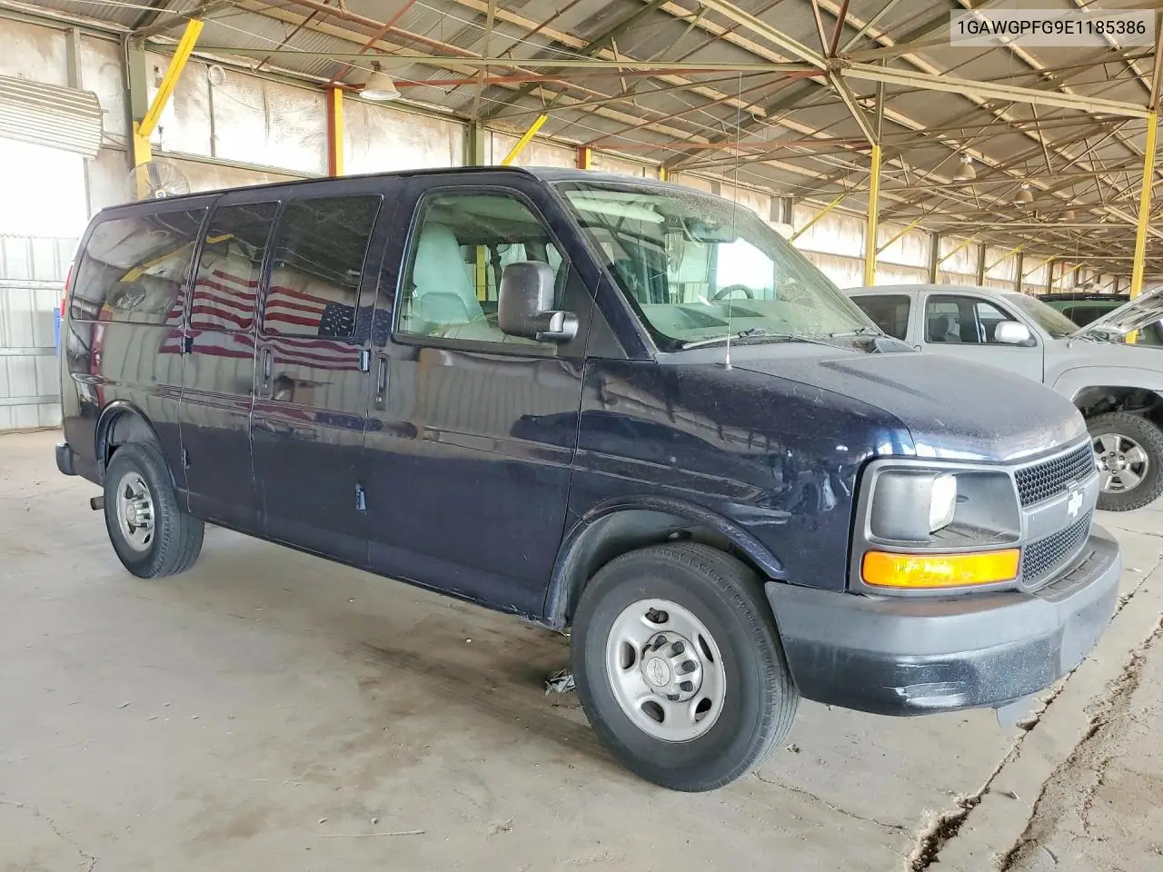 2014 Chevrolet Express G2500 Ls VIN: 1GAWGPFG9E1185386 Lot: 61081456