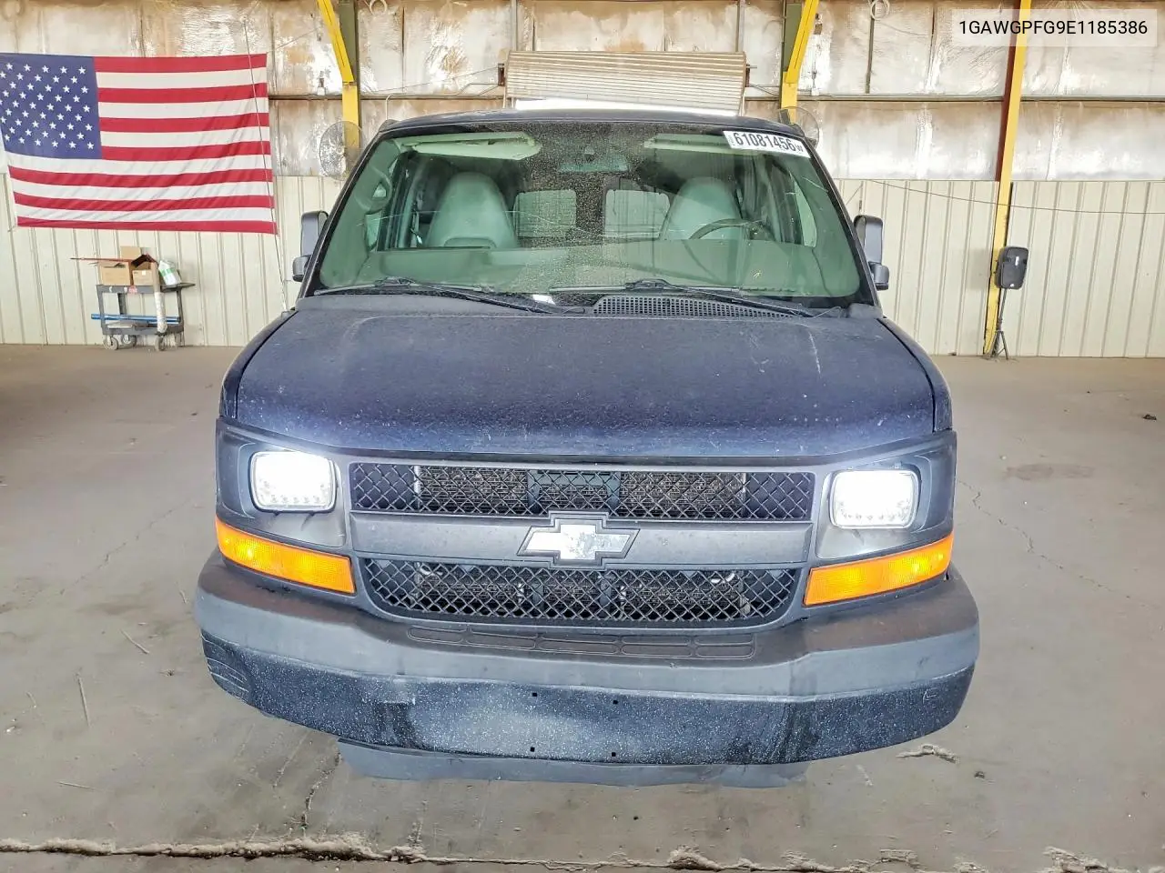 2014 Chevrolet Express G2500 Ls VIN: 1GAWGPFG9E1185386 Lot: 61081456