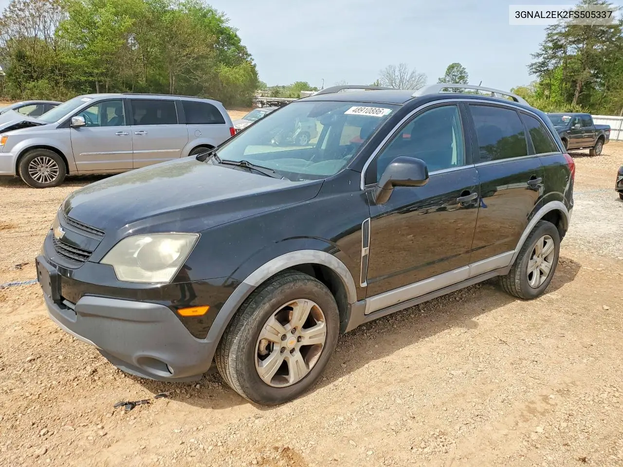 2015 Chevrolet Captiva Ls VIN: 3GNAL2EK2FS505337 Lot: 48910886