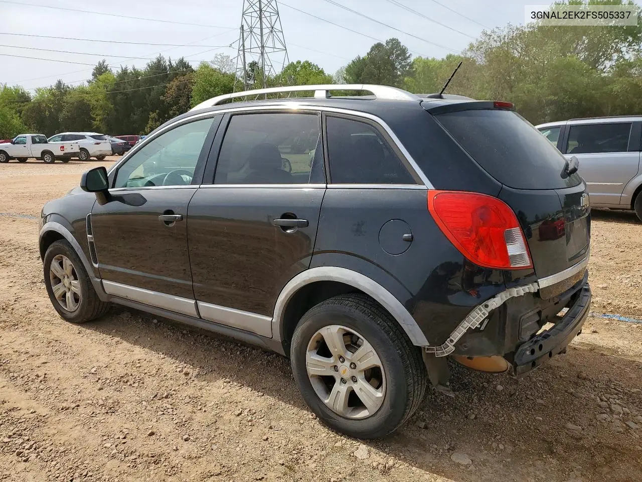 2015 Chevrolet Captiva Ls VIN: 3GNAL2EK2FS505337 Lot: 48910886