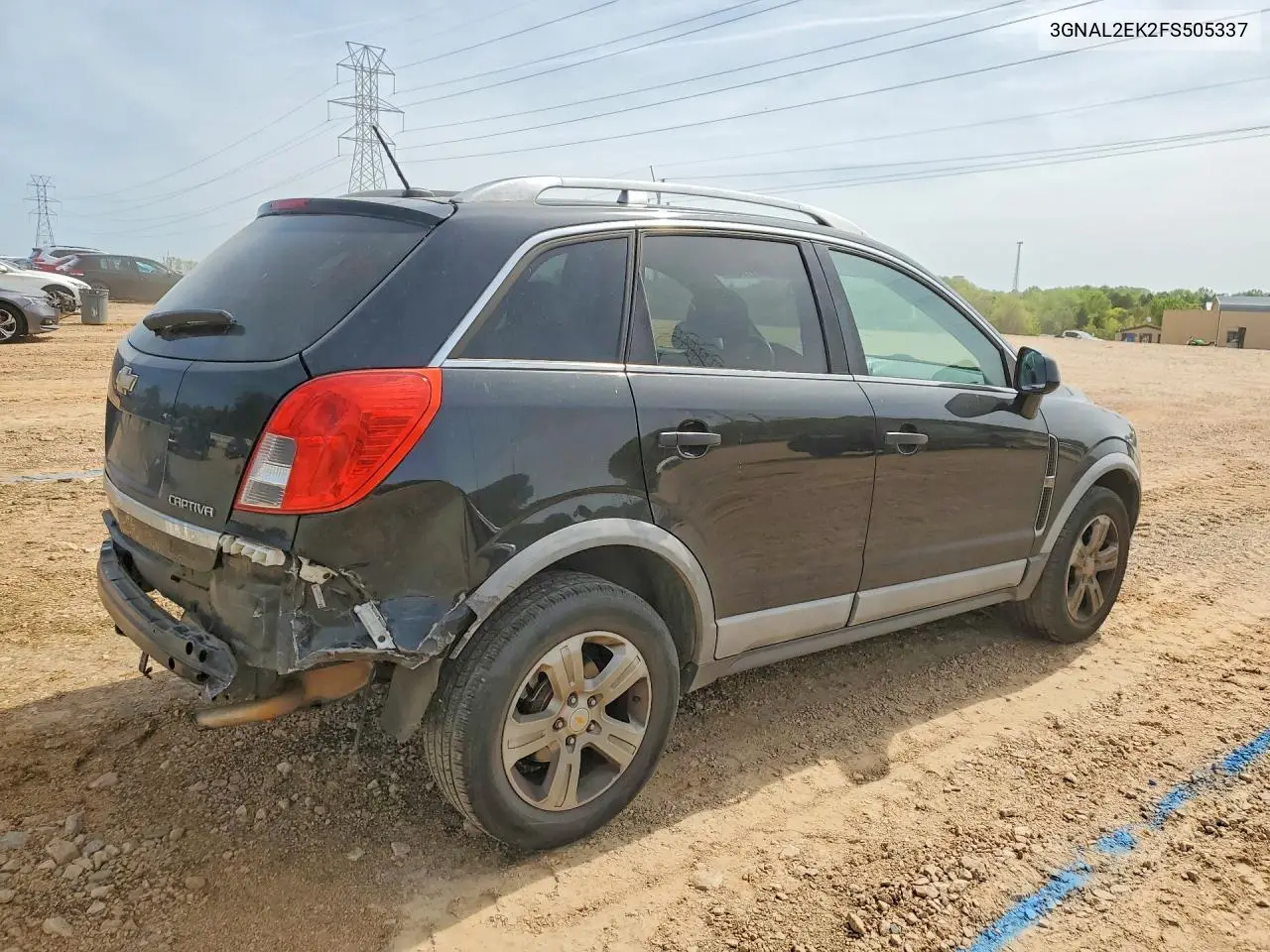 2015 Chevrolet Captiva Ls VIN: 3GNAL2EK2FS505337 Lot: 48910886