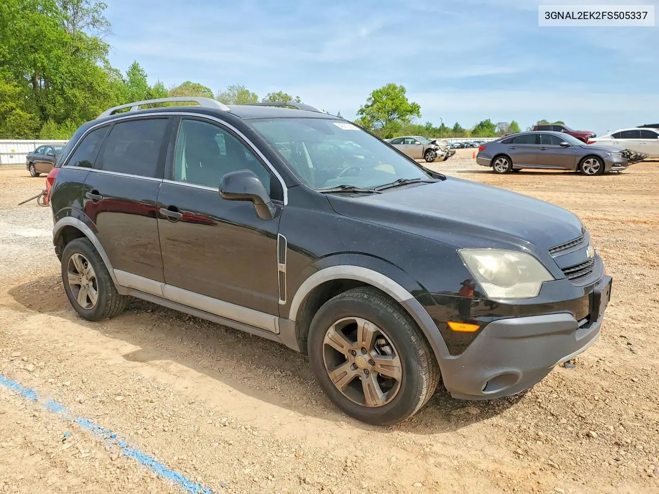 2015 Chevrolet Captiva Ls VIN: 3GNAL2EK2FS505337 Lot: 48910886