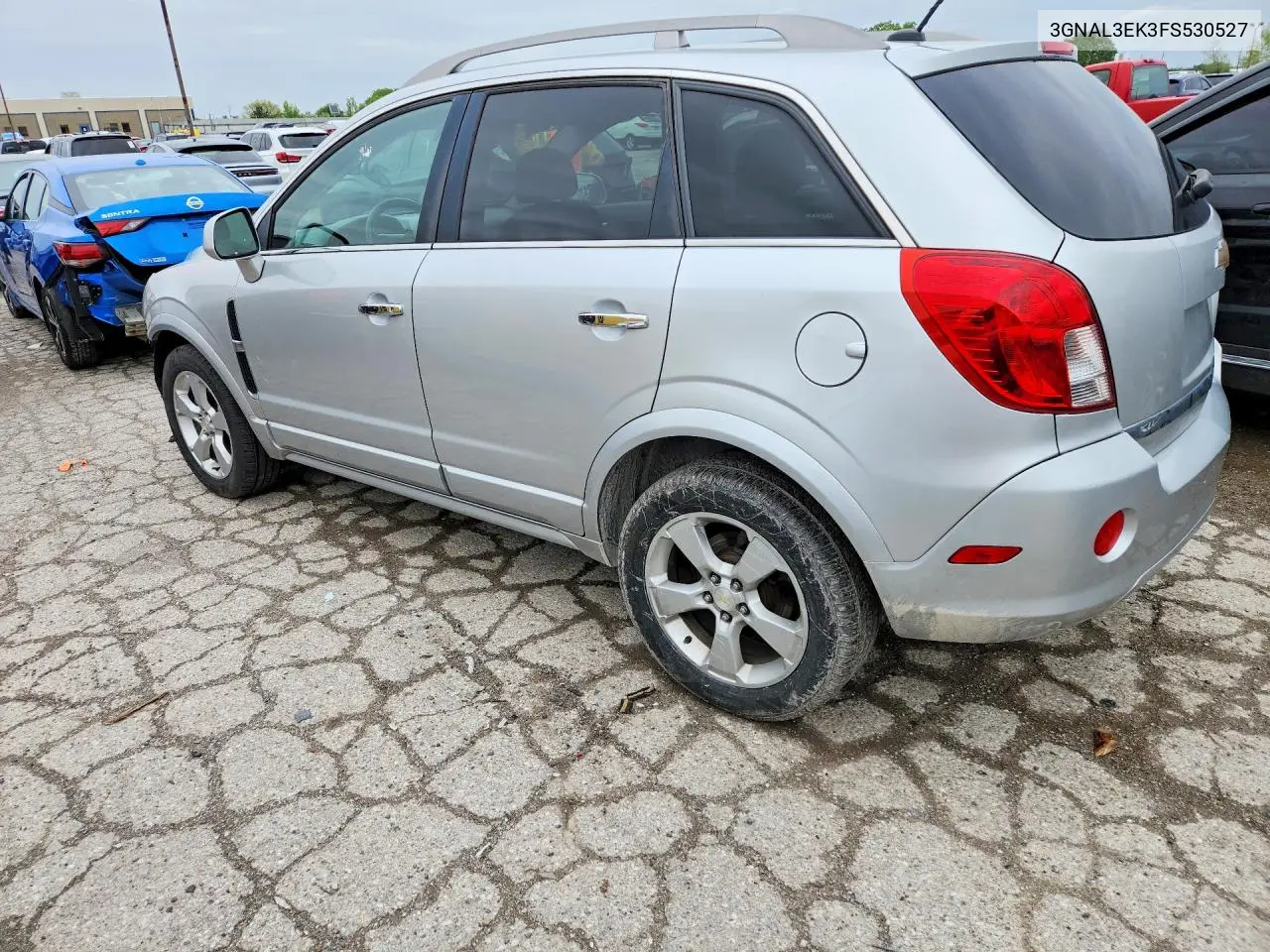 2015 Chevrolet Captiva Lt VIN: 3GNAL3EK3FS530527 Lot: 52362276