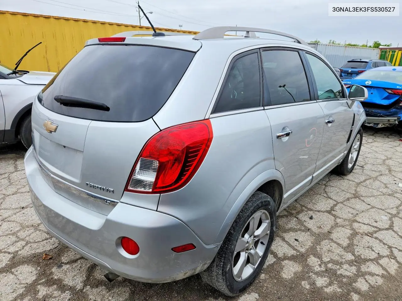 2015 Chevrolet Captiva Lt VIN: 3GNAL3EK3FS530527 Lot: 52362276