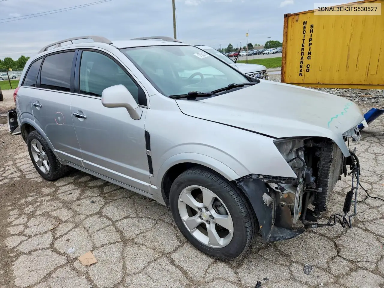 2015 Chevrolet Captiva Lt VIN: 3GNAL3EK3FS530527 Lot: 52362276