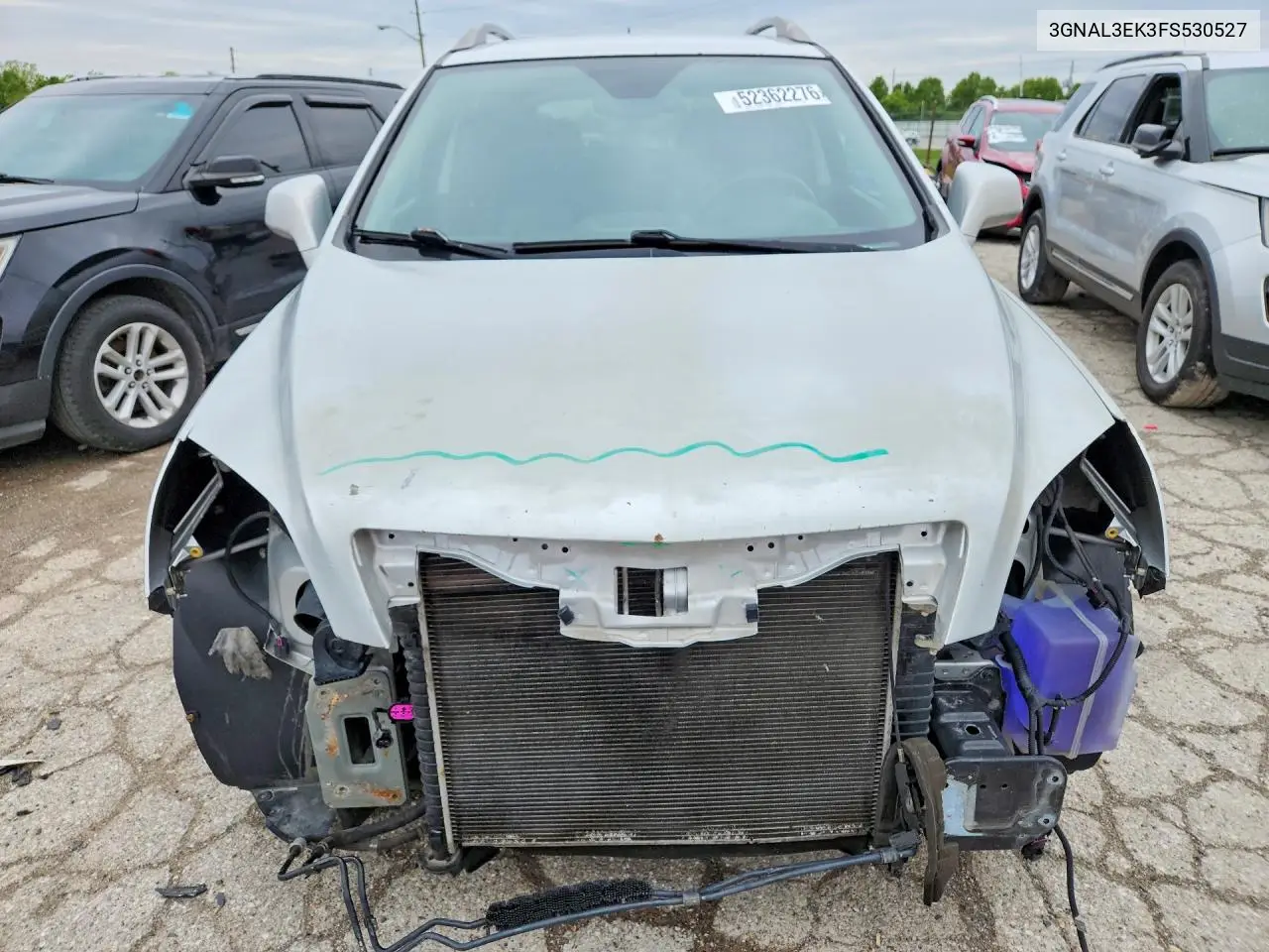 2015 Chevrolet Captiva Lt VIN: 3GNAL3EK3FS530527 Lot: 52362276