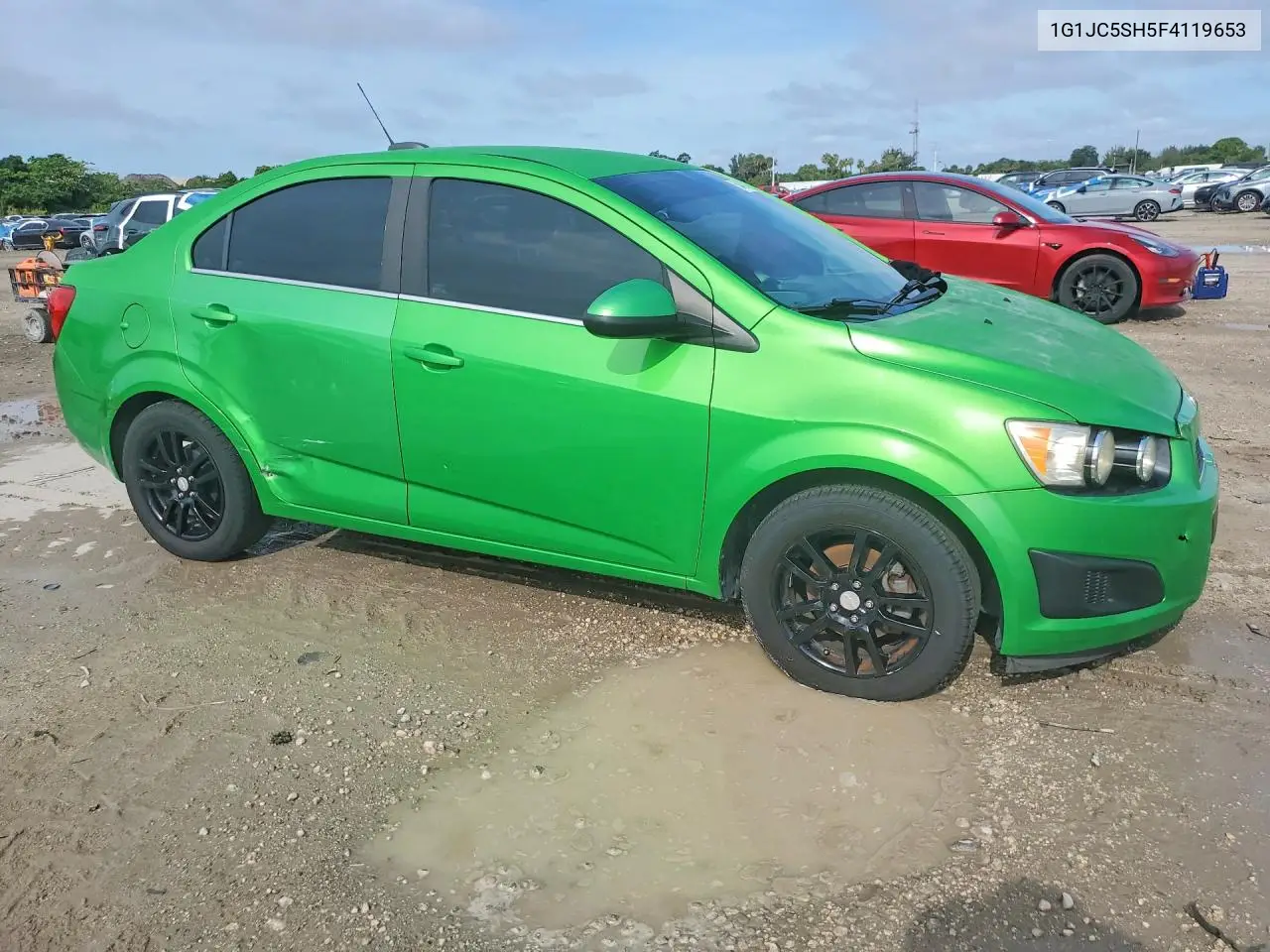 2015 Chevrolet Sonic Lt VIN: 1G1JC5SH5F4119653 Lot: 54438996