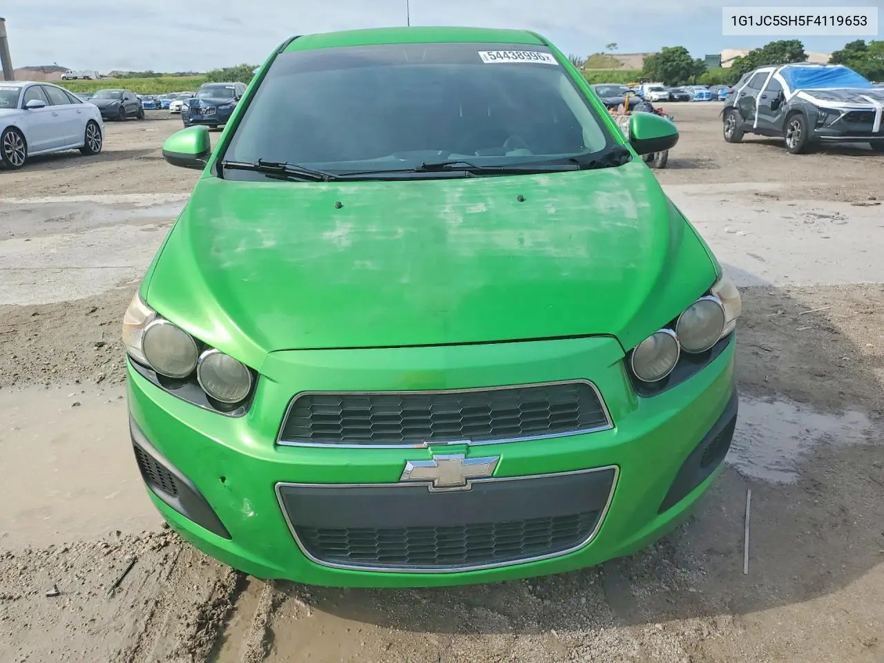2015 Chevrolet Sonic Lt VIN: 1G1JC5SH5F4119653 Lot: 54438996