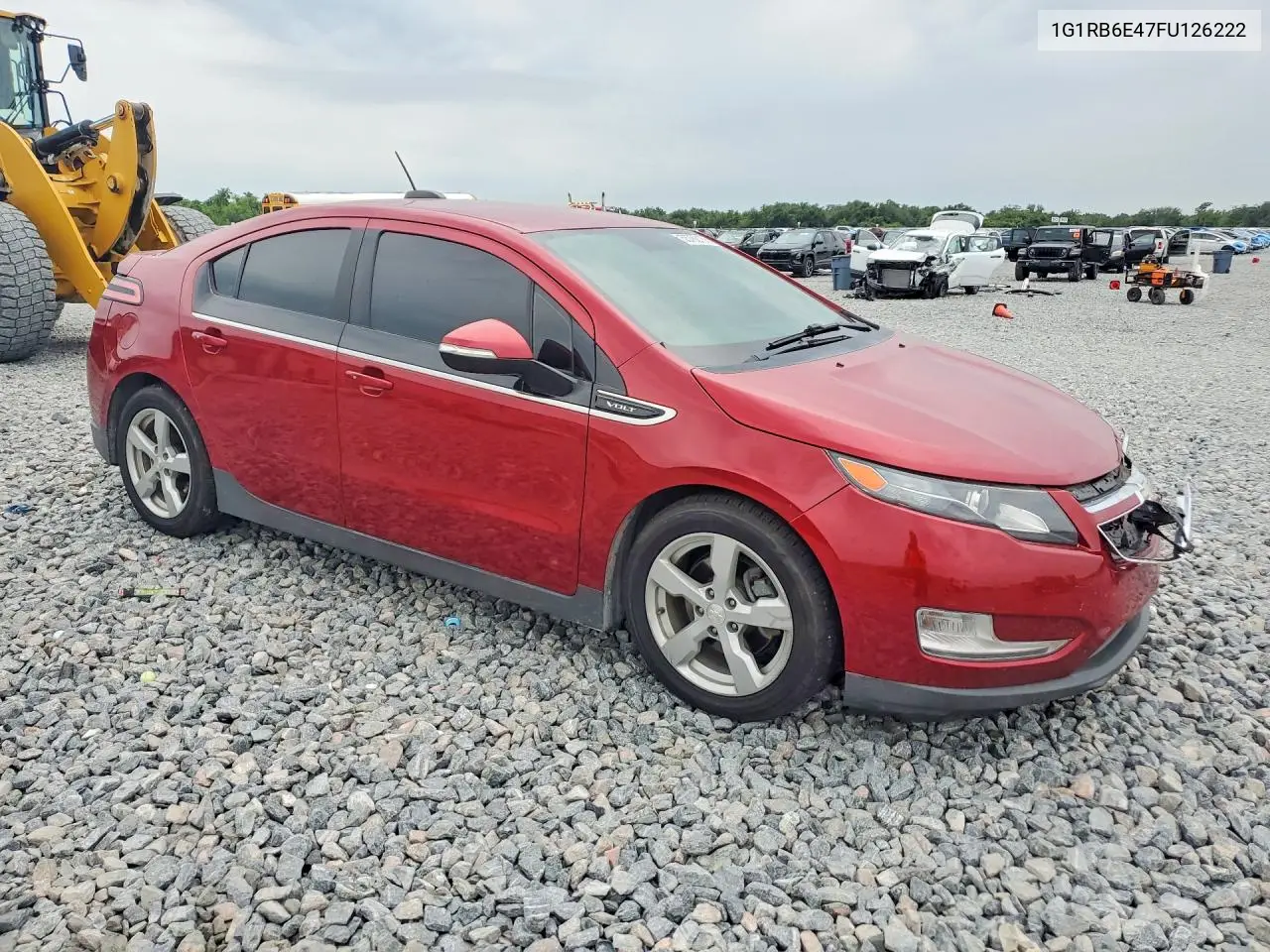 2015 Chevrolet Volt VIN: 1G1RB6E47FU126222 Lot: 55782136