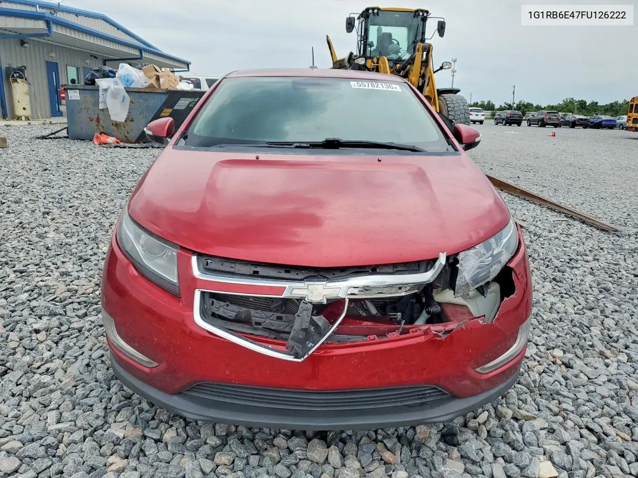2015 Chevrolet Volt VIN: 1G1RB6E47FU126222 Lot: 55782136