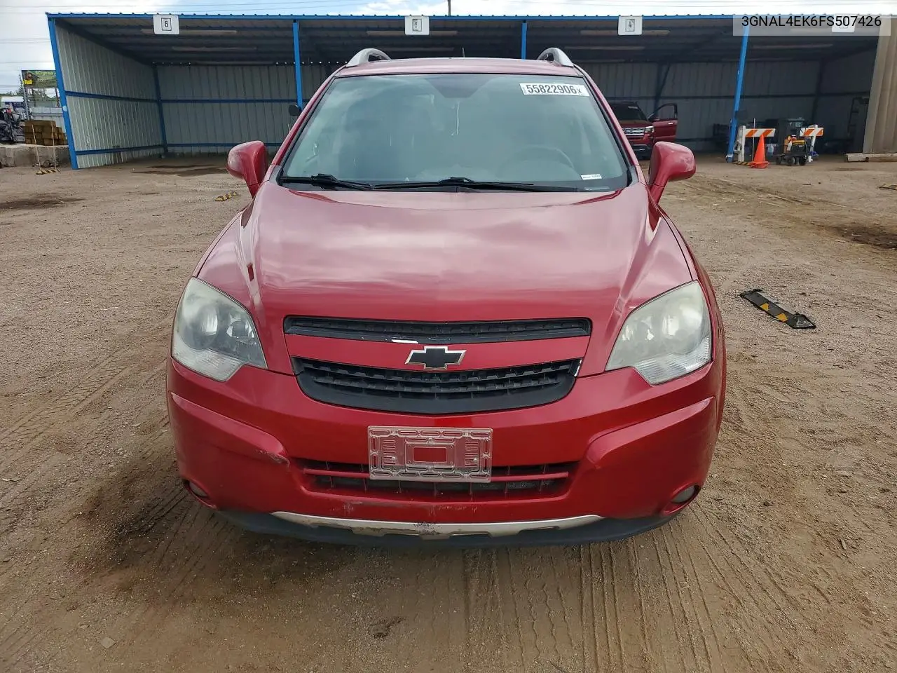 2015 Chevrolet Captiva Ltz VIN: 3GNAL4EK6FS507426 Lot: 55822906