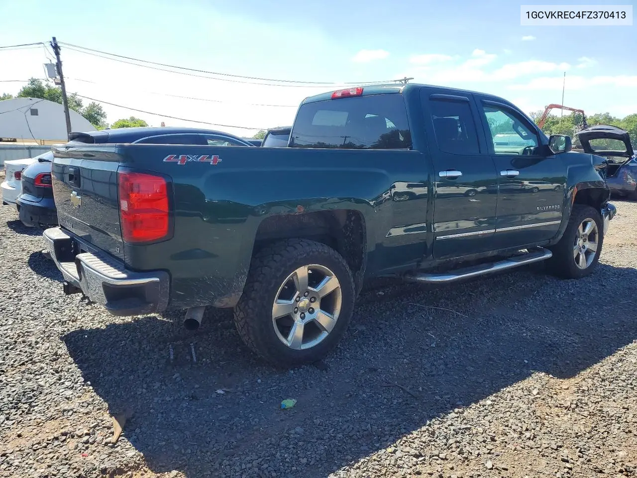 2015 Chevrolet Silverado K1500 Lt VIN: 1GCVKREC4FZ370413 Lot: 56066586