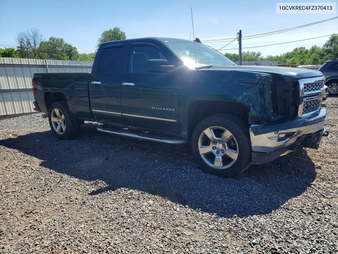 2015 Chevrolet Silverado K1500 Lt VIN: 1GCVKREC4FZ370413 Lot: 56066586