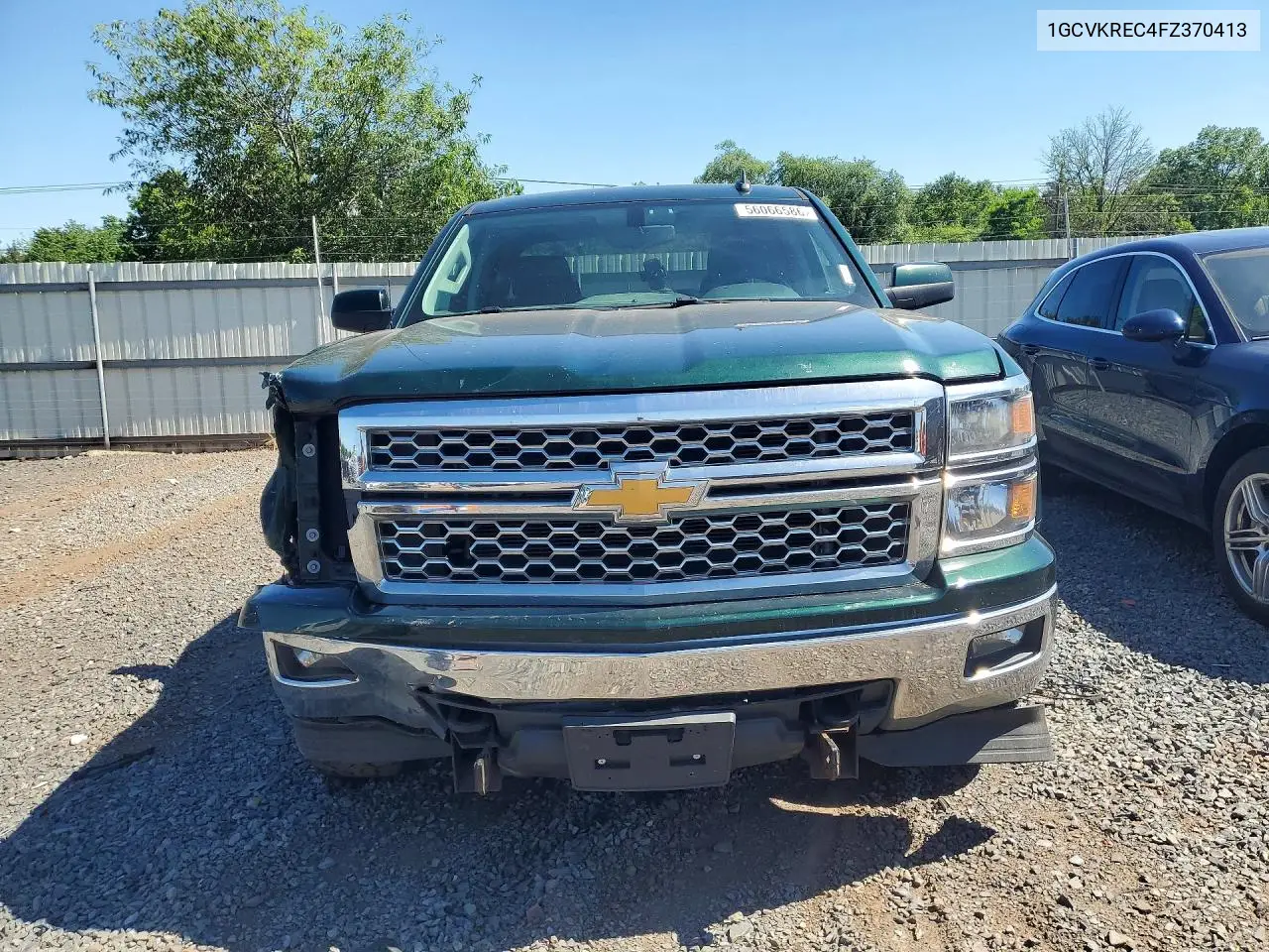 2015 Chevrolet Silverado K1500 Lt VIN: 1GCVKREC4FZ370413 Lot: 56066586