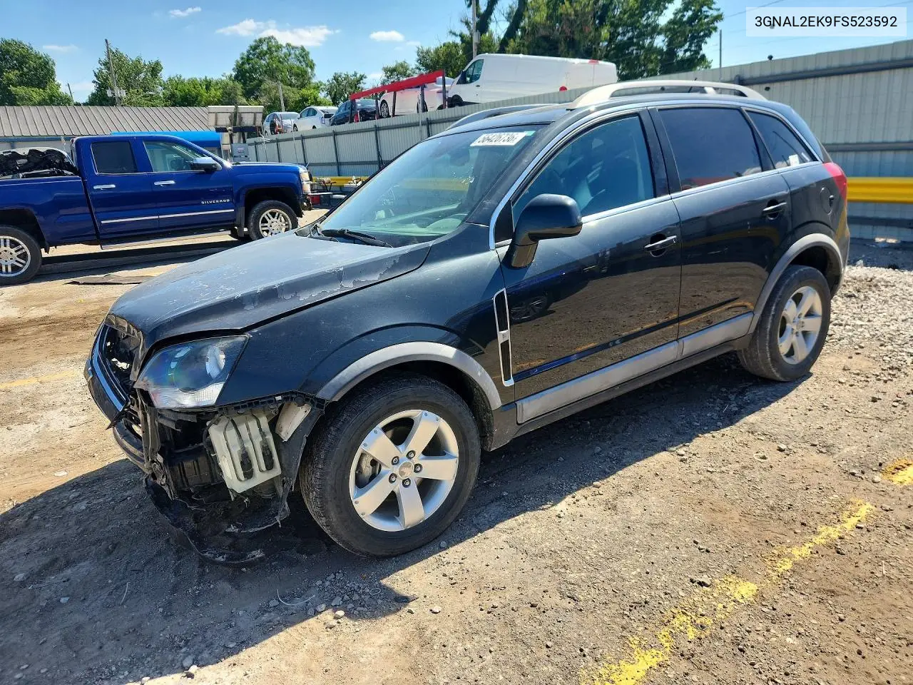2015 Chevrolet Captiva Ls VIN: 3GNAL2EK9FS523592 Lot: 56426736