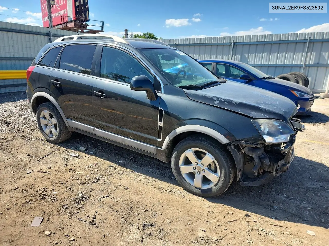 2015 Chevrolet Captiva Ls VIN: 3GNAL2EK9FS523592 Lot: 56426736